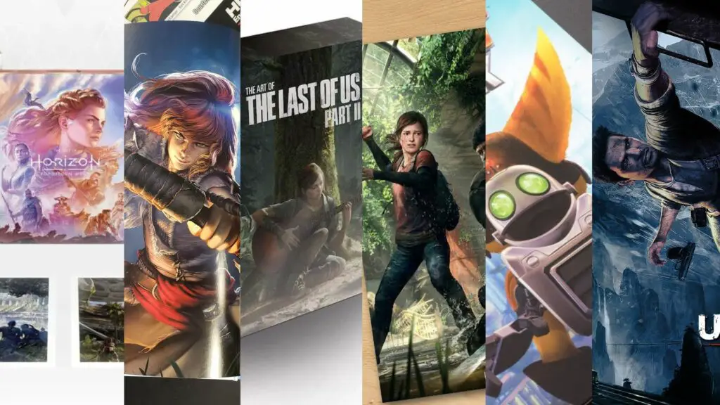 15 Must-Have PlayStation Exclusive Video Game Art Books