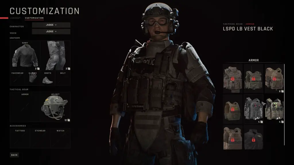 Ready or not customization