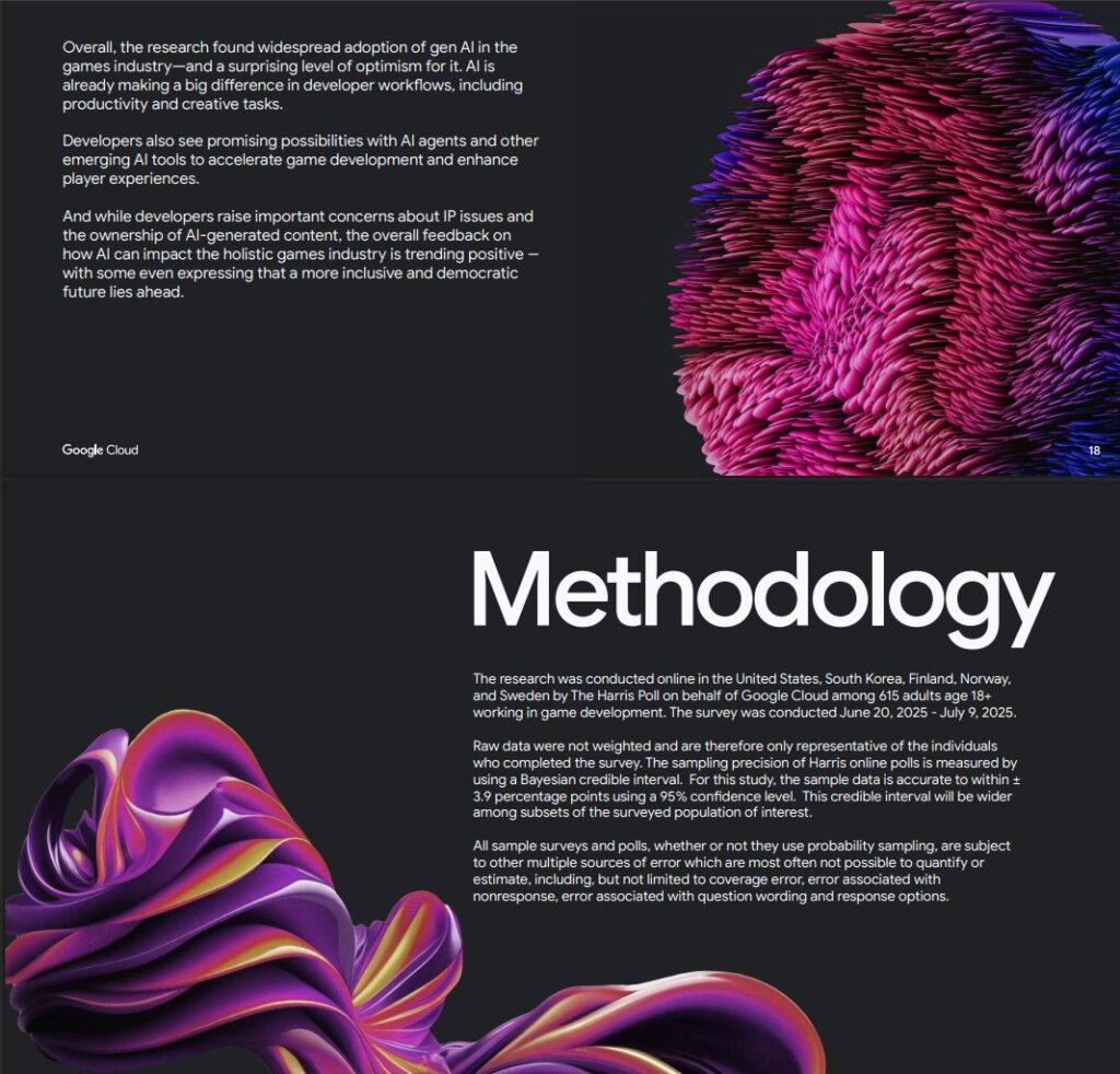 AI agent research by Google Cloud Methodology