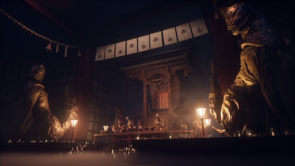 Nightmarish temple in Silent Hill F