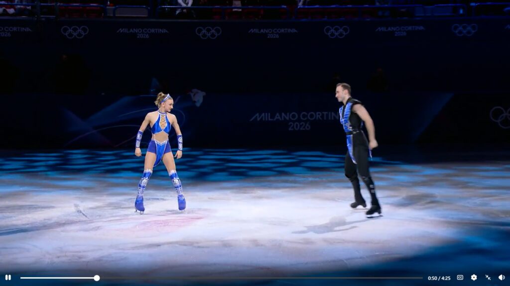 Georgian Winter Olympics 2026 skaters