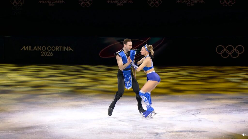 Georgian Winter Olympics 2026 skaters