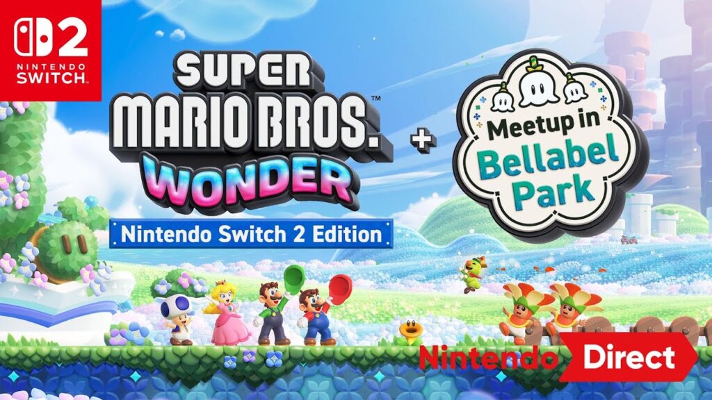 Super Mario Bros. Wonder – Nintendo Switch 2 Edition + Meetup in Bellabel Park