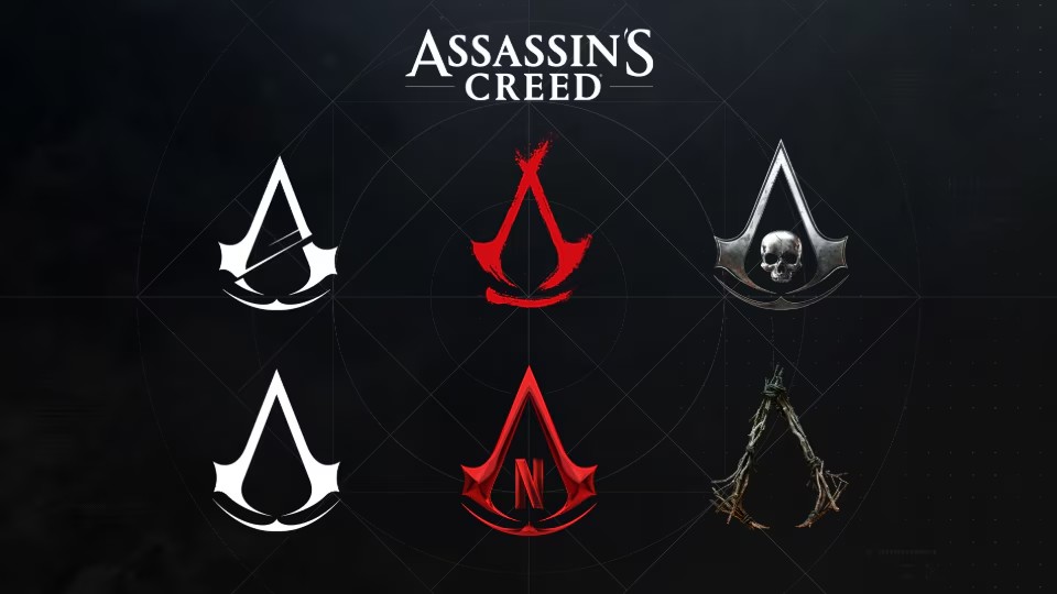 Different assassin's creed logo