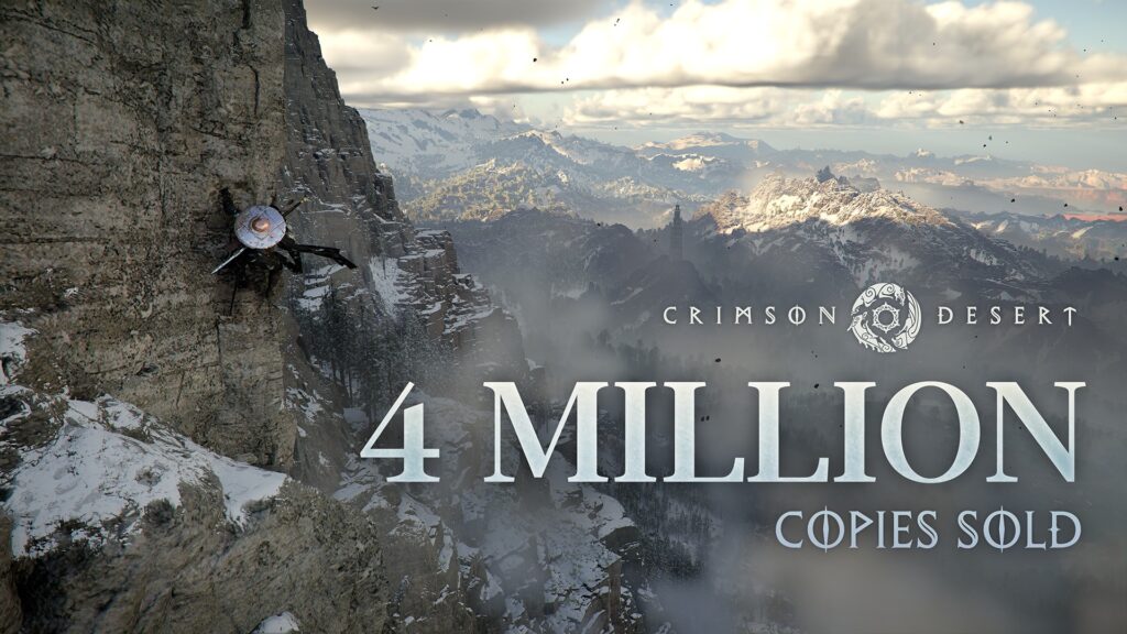 Crimson Desert Has Sold Through 4 Million Copies Woldwide