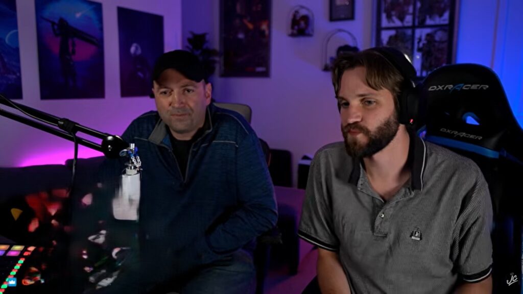 Jason Blundell and JCBackfirre