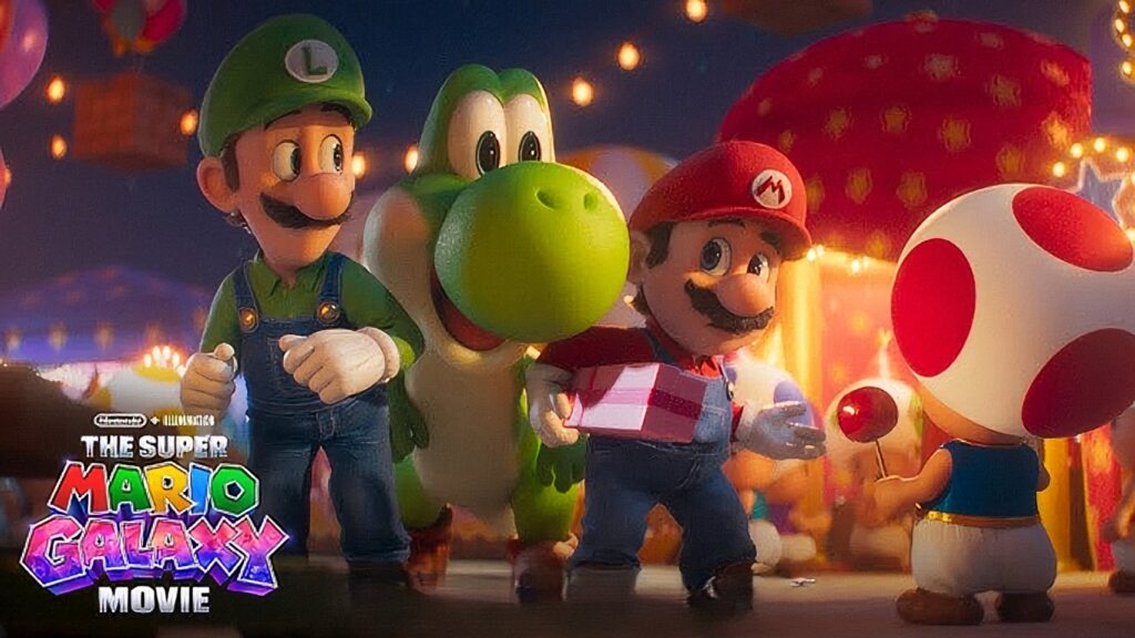 Yoshi first look in Super Mario galaxy movie