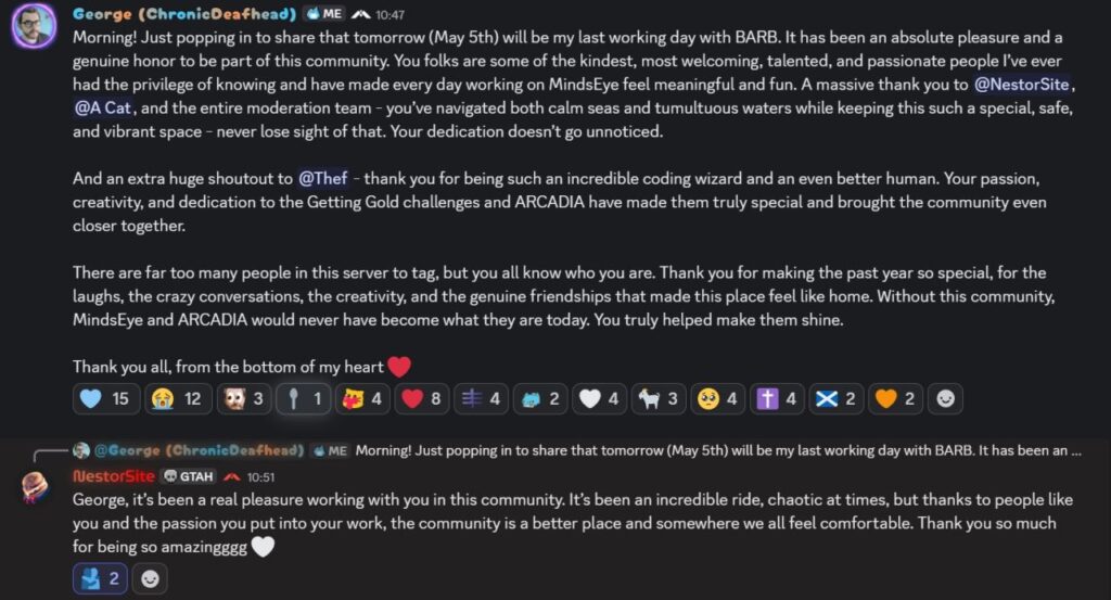 Build a rocket boy discord post