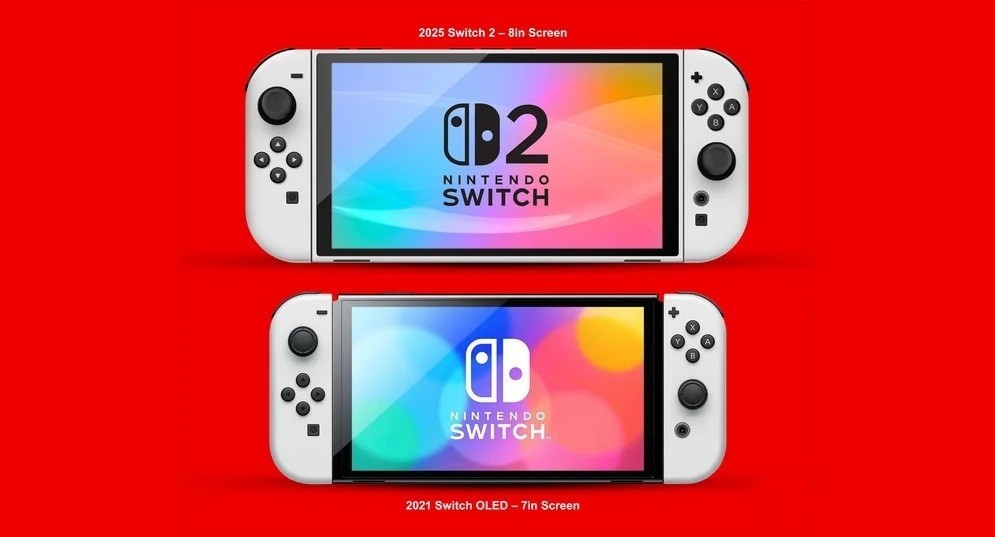 Switch and Switch 2 comparison