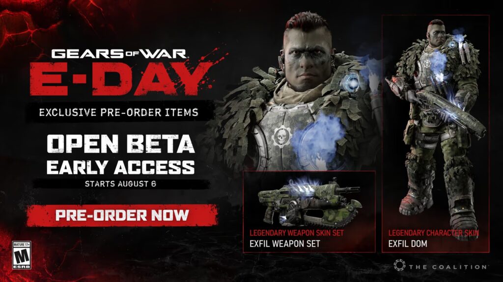 Gears of War pre-order bonus