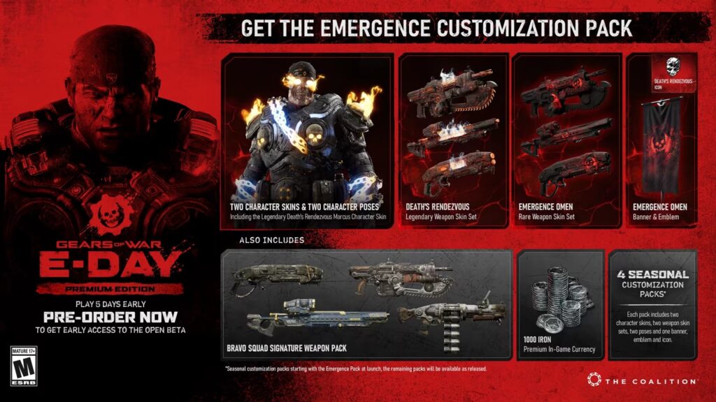 Gears of War premium edition