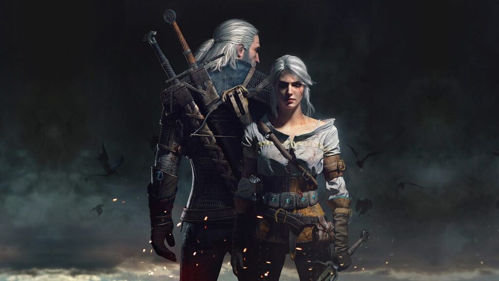 Geralt and Ciri