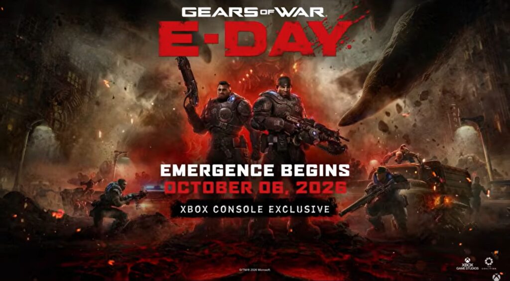 Gears of War E-Day poster