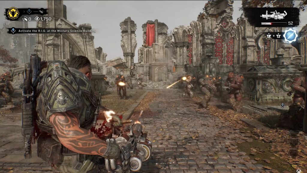 Gears of War E-Day shooting