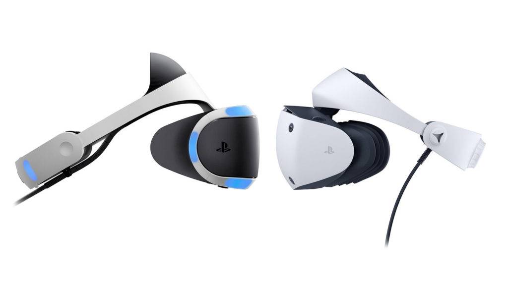 PSVR Vs PSVR2 (Photo credit Road to VR)