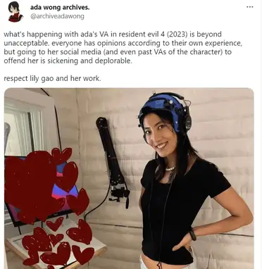 Ada Wong's Voice Actress For 'Resident Evil 4 Remake' Takes A Break From  Instagram Due To Harassments