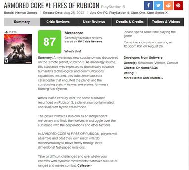 Armored Core VI: Fires of Rubicon Review (PS5)