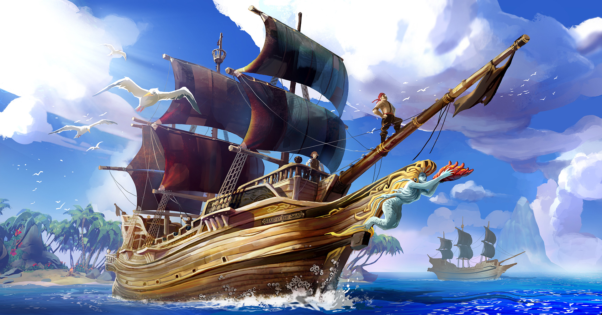 Sea Of Thieves Was PS5 Most Downloaded Game In May But Player Count Is Plunging