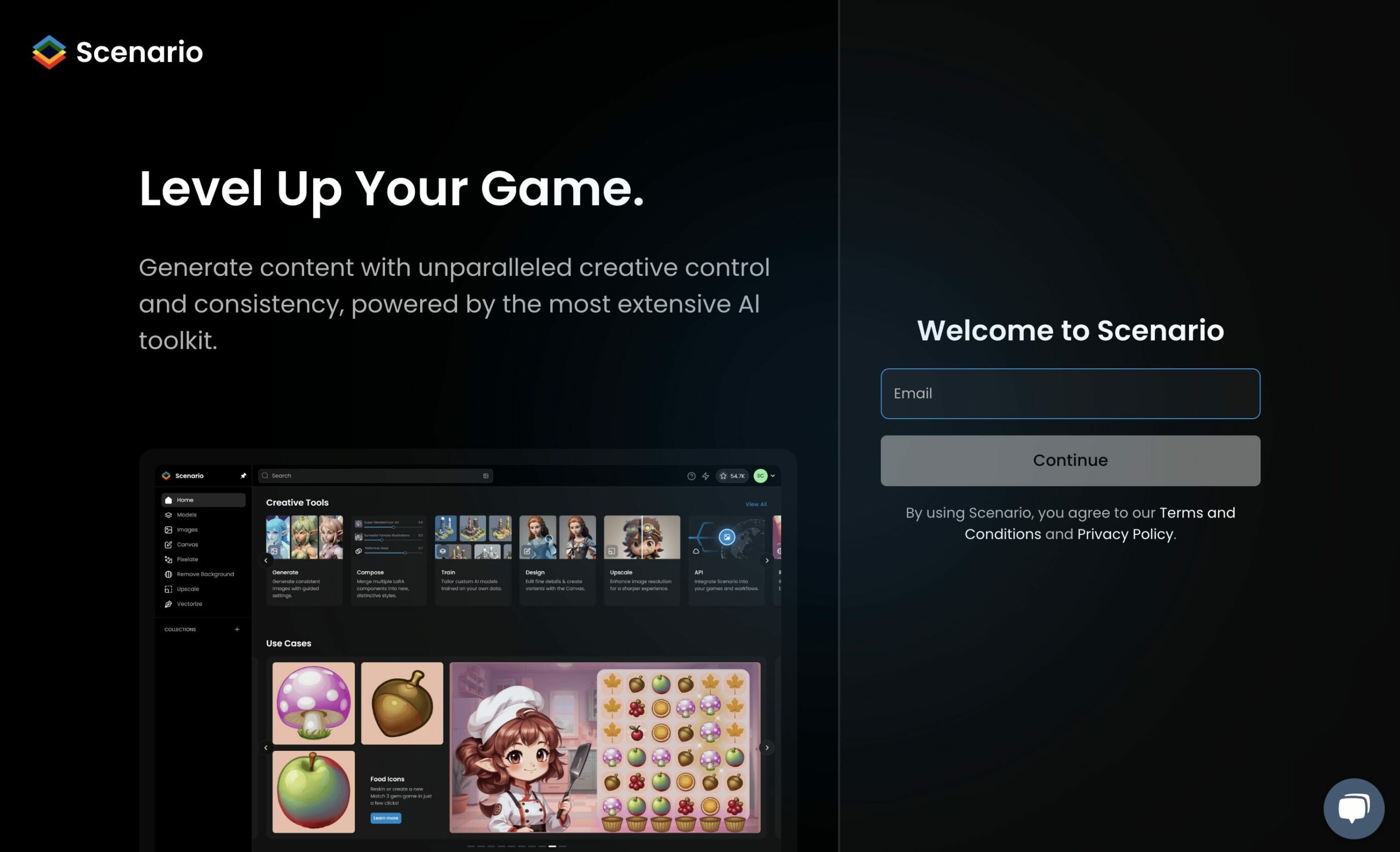 GenAI Game Development with Scenario