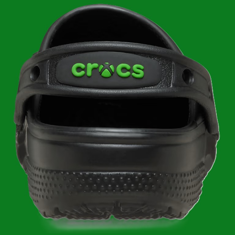 Xbox Crocs back